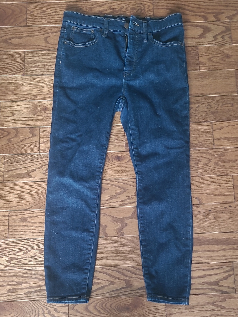 J. Crew Women's Skinny Jeans in Dark Blue